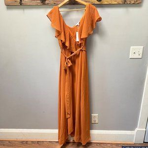 NEW Baltic Born Katya Ruffle Maxi Dress- Size L